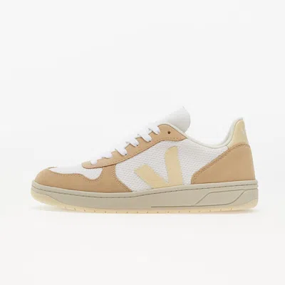 Veja V-10 Alveomesh A30508 Sneaker Women's White Butter Almond Eee233