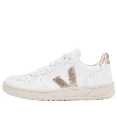 Veja V-10 Chromfree Low-top Sneakers 'white Gold'