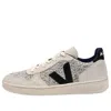 Veja V-10 'flannel Snow Black'