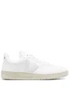 Veja White V-10 Lace-up Sneakers In Weiss