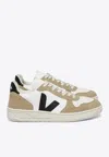 Veja White Black Sahara Chromefree Leather V10 Shoes Unisex