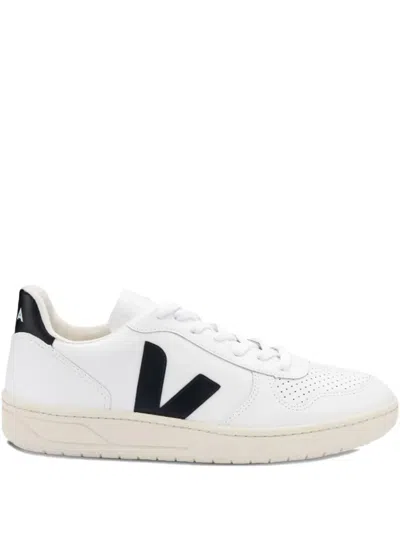 Veja Urca Sneakers With Cruelty-free Leather Application In White