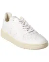 Veja Mens V-90 O.t Leather Extra White Trainers In White