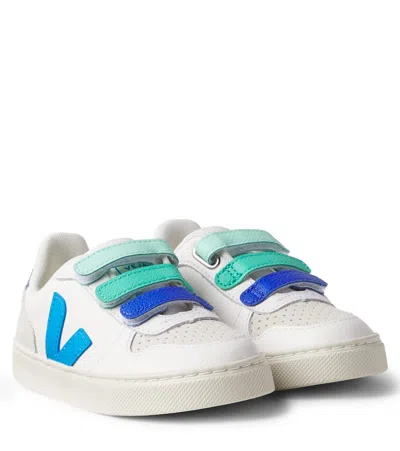 VEJA V-10 LEATHER SNEAKERS