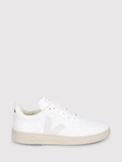 Veja V-10 Low-top Sneakers In White