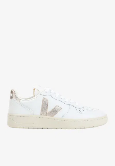 Veja V-10 Low-top Trainers In White