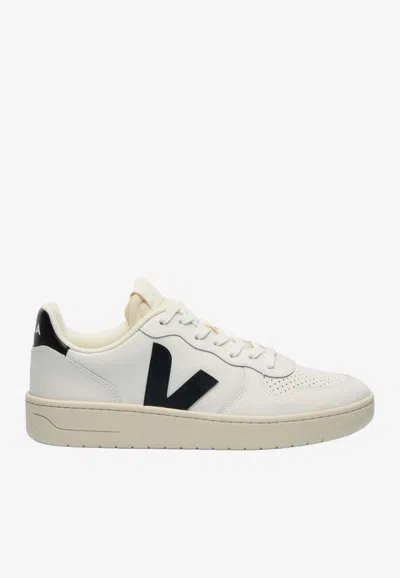 Veja V-10 Low-top Sneakers In White