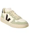 Veja V-10 Prime Leather Sneaker In Neutral