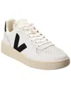 Veja Low-top Sneakers With Perforated Detailing And Rubber Sole In White
