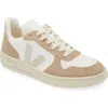 Veja V-10 Chrome-free Leather Sneakers