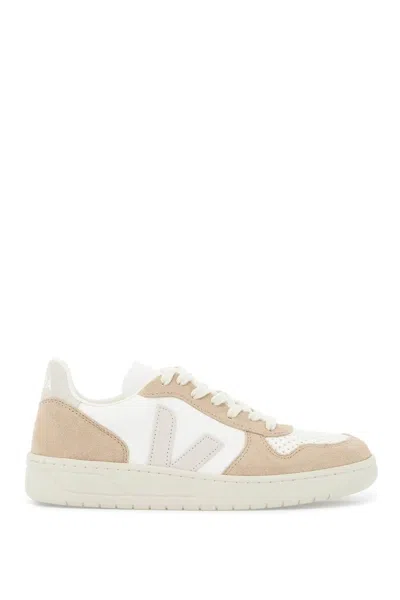 Veja V-10 Sneakers In Beige