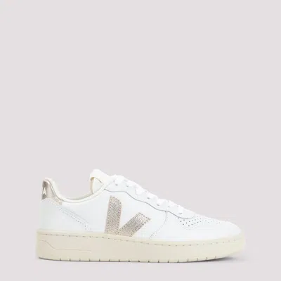 Veja V-10 Sneakers In White