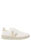 Veja V-10 Sneaker In Gold