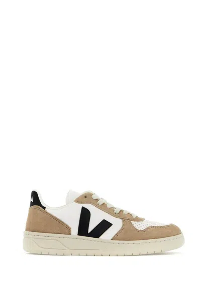 Veja Round Head Low-cut Casual Shoes In White