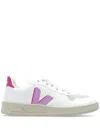 Veja V10 Womens Comfort Insole Faux Leather Running & Training Shoes In White