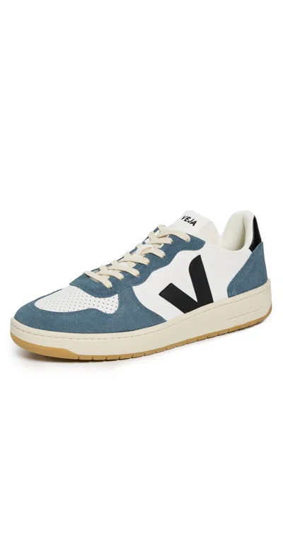 VEJA V-10 SNEAKERS WHITE/BLACK/CALIFORNIA