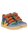 Veja Touch-strap Suede Trainers In Multi