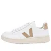Veja V-12 Leather 'extra White Dune'