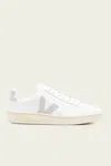Veja Nylon And Leather Sneakers In White