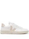 Veja V12 Mixed Leather Court Sneakers