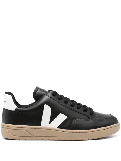 VEJA V-12 LEATHER SNEAKERS