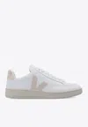 Veja V-12 Sneakers Beige In White