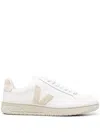 Veja V-12 Leather Sneakers In White