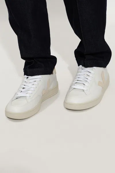 Veja ‘v-12 Leather' Sneakers In White