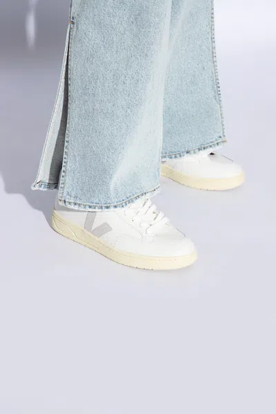 Veja ‘v-12 Leather' Sneakers In White