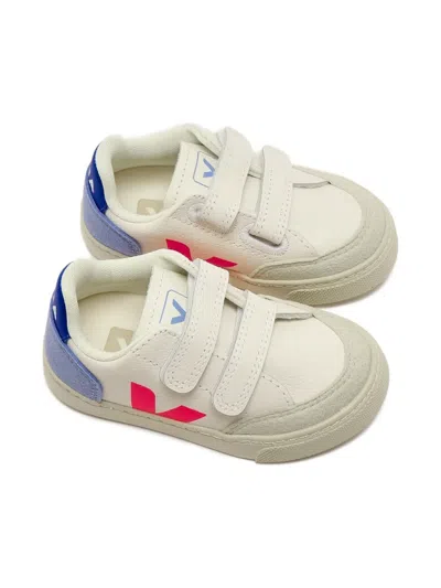 Veja Kids' V-12 Logo-print Sneakers In Multi