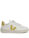 Veja Campo Chromefree Leather Sneakers In White