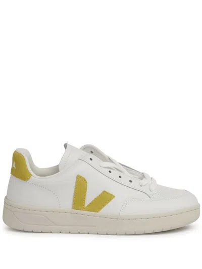 Veja Campo Chromefree Leather Sneakers In White