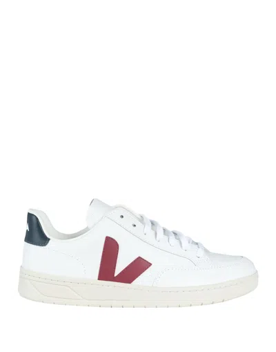 VEJA VEJA V-12 MAN SNEAKERS WHITE SIZE 8 SOFT LEATHER