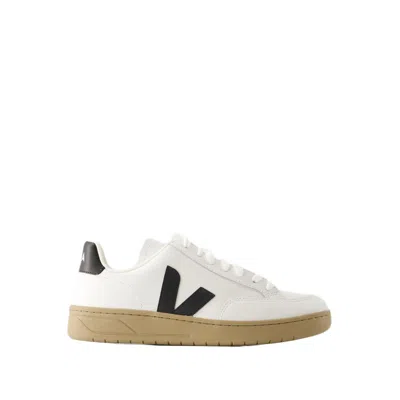 Veja Leather V-12 Sneakers In White