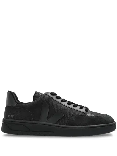 Veja V-12 Sneakers In Black