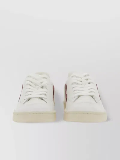 Veja V-12 Sneakers Rubber Sole In White