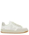 Veja Leather V-12 Sne In White