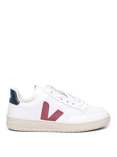 Veja V-12 Sneakers With Inserts In Red