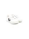 Veja V-12 Touch-strap Sneakers In White