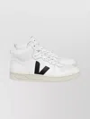 Veja V-15 Sneakers With Rubber Sole And Tab In White