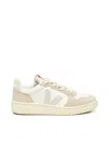 Veja V-82 Sneakers In White Suede And Leather In White