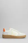 Veja Sneaker V82 Natural V Beig Talon Naranja In White