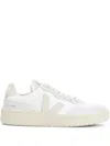 Veja V-90 O.t. Leather Sneakers White In White