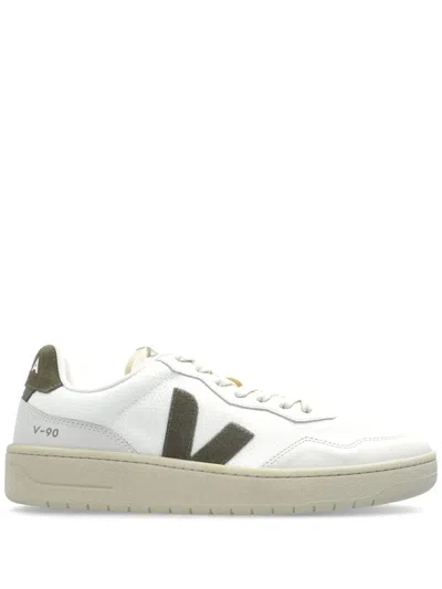 Veja V-90 B-mesh Sneakers In White