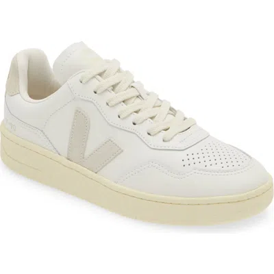 Veja V-90 O.t. Leather Sneakers White