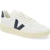 Veja Low-top Sneakers With Perforated Detailing And Rubber Sole In Extra White Nautico