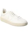 Veja Mens V-90 O.t Leather Extra White Trainers In White