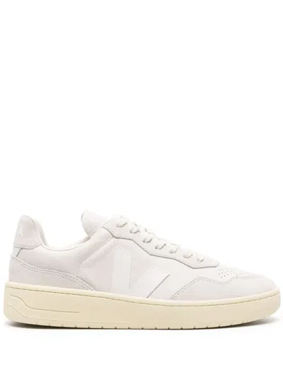 VEJA V-90 LEATHER SNEAKERS