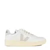 Veja V-90 O.t. Leather Sneakers White In White