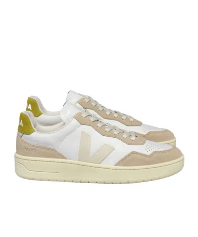 Veja V-90 Low-cut Casual Shoes In Nude